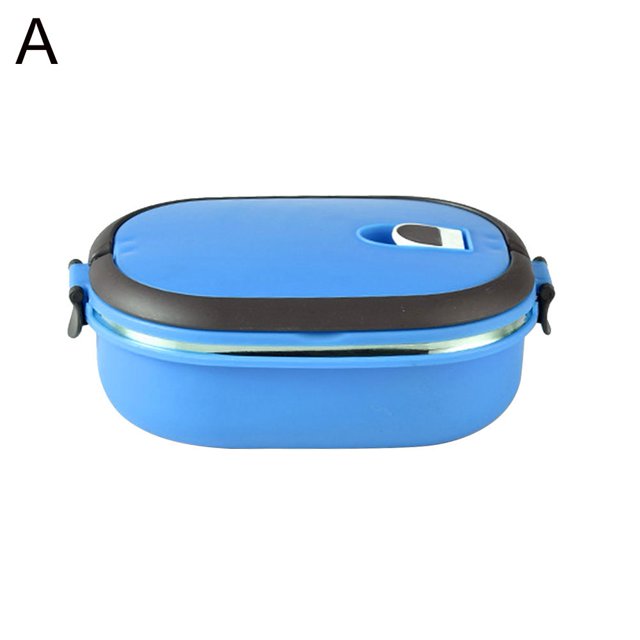 Lubelski 1/2/3 Layer Rectangle Stainless Steel Thermal Lunch Box Food Storage Container