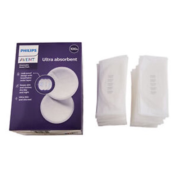 Philips Avent Maximum Comfort Disposable Breast Pads 100 Ct. Nursing