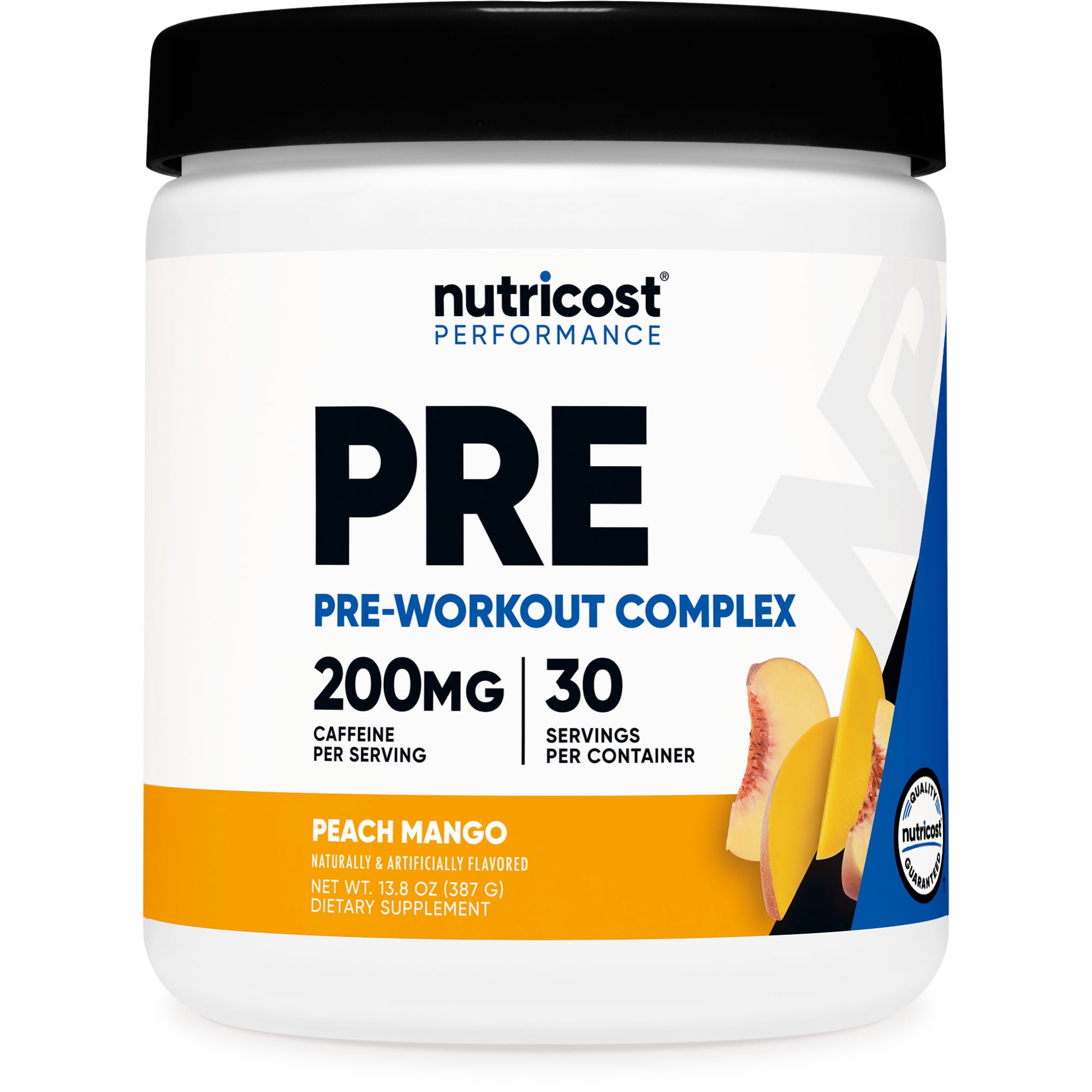 Nutricost Pre-Workout Complex Powder (Peach Mango) 30 Servings - Fitness Supplement with Beta-Alanine, Taurine & Amino Acids