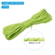 thumbnail image 2 of Cuerda de paracord reflectante de 20 pies para camping Uxcell de 3 mm de nylon, color verde claro, 2 piezas, 2 of 6