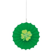 12" St. Patrick's Day Paper Fan Decoration
