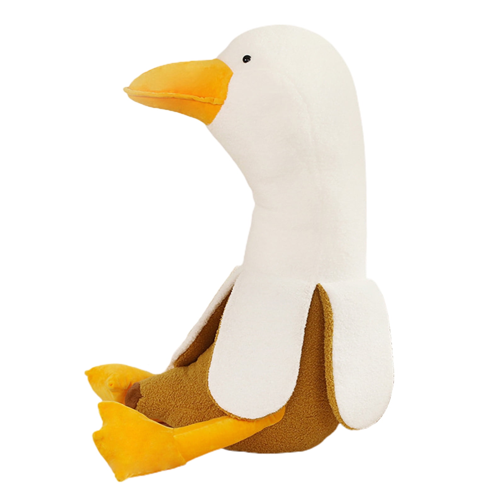 Pnellth 50cm Duck Plush Doll Cozy Touch Soft Cute Sofa Pillow Cartoon