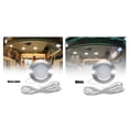 thumbnail image 4 of Ceiling Recessed 15LED RV Boat Recessed Ceiling Light 12V Led Lights Round Shape Ultra Thin  Interior Lighting Small Downlight with Cable, 4 of 7