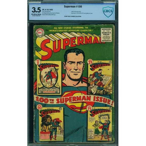 Superman #100 - CBCS 3.5 Comic Book
