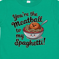 thumbnail image 4 of Inktastic You're the Meatball to My Spaghetti Boys or Girls Toddler T-Shirt, 4 of 5