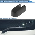thumbnail image 2 of Tapa de tuerca del brazo del limpiaparabrisas trasero para Honda CR-V 2017-2022 Tapa del brazo del limpiaparabrisas No.76721TD4013 Plástico PBT Negro 1 Pc, 2 of 7