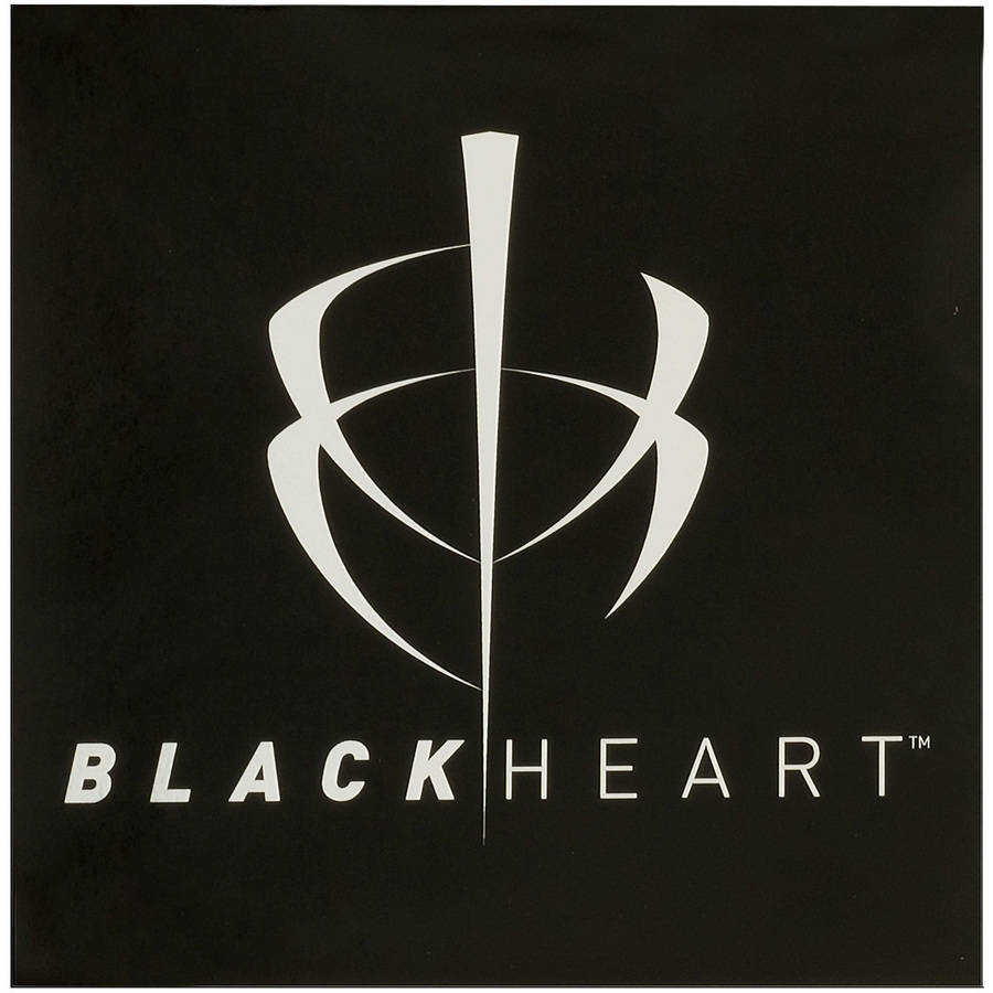 BlackHeart Decal, 5" x 5"