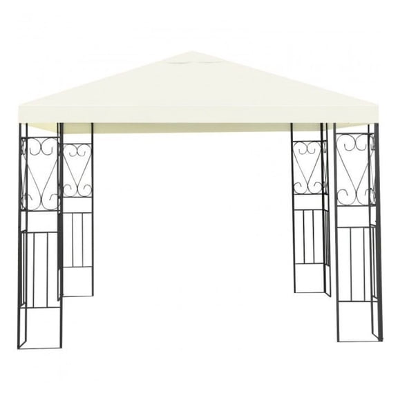 10x10 Patio Gazebo Canopy Tent - Outdoor Garden Shelter - Steel Frame - Waterproof - 8.5ft Height