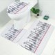 thumbnail image 2 of Cortina De Ducha De Material De Poliéster, Juego De Baño, Para Cocina De Baño Fyydes Non slip Mat Set, 2 of 8