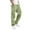 Mint Green, variant on Mens Casual Sports Multi Pocket Solid Sweatpants Street Mens Cargo Pants Mint Green Sizes M-3XL