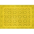 thumbnail image 1 of Ahgly Company Indoor Rectangle Oriental Yellow Traditional Area Rugs, 6' x 9', 1 of 4