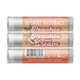 thumbnail image 2 of Delight Naturals Peaches and Cream Lip Balm - 3 Pack, 2 of 5