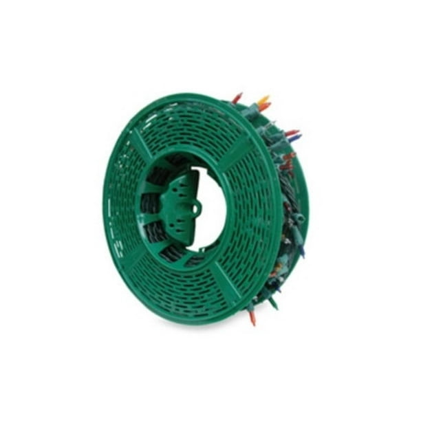 8 5 Ez Roll Small Green Christmas Light Storage Reel With Center Handle Walmart Com Walmart Com
