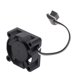 thumbnail image 1 of Ventilador de Enfriamiento de Hotend Pwm, Eje de Rodamiento de Bolas Dual Ventilador de Enfriamiento Hotend 2510 DC Bajo Ruido 0.4a Mini para Enter, 1 of 7