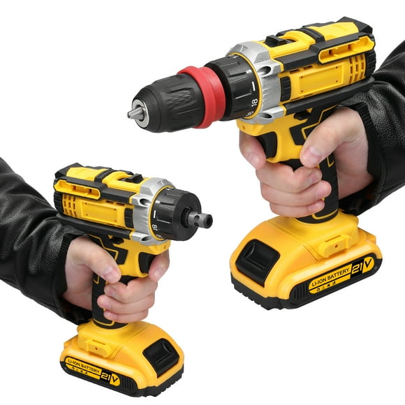 Electric screwdriver,Lithium Drill Power Torque Brushed Motor Screw Driver Appliances Tool Torque Brushed 2in1 Lithium Drill Brushed Motor Screw Motor Screw Driver Power Tool Buzhi Huiop Mewmewcat