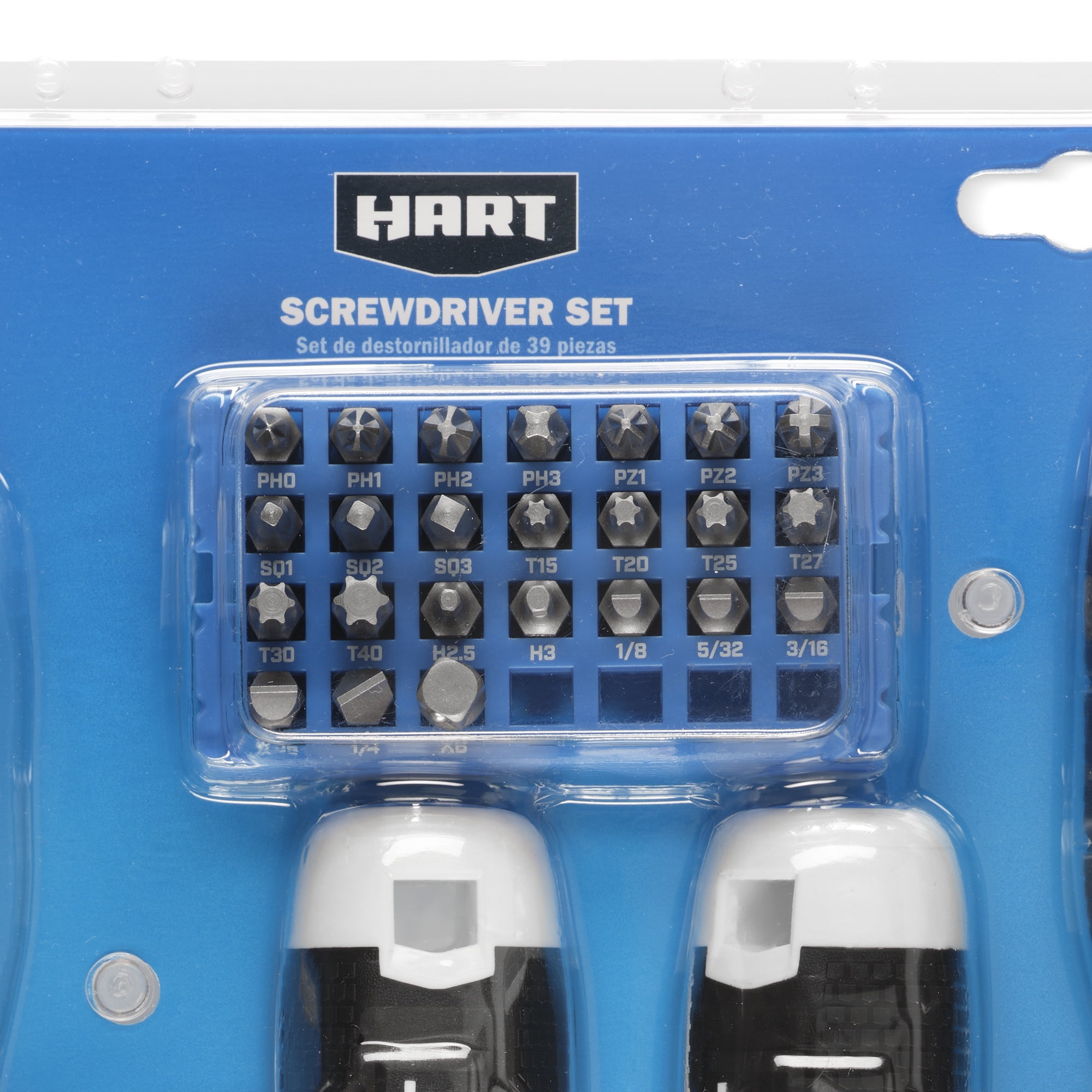 HART 39pc Screwdriver Set, New Condition