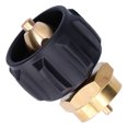 thumbnail image 4 of Propane Tank Adapter, G1 Portable Lightweight QCC1 POL Durable Propane Bottle Connector  for Camping for Outdoor for Courtyard, 4 of 7