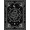 Black White, Pattern 3, variant on ODIKA Gothic Snake Mystical Lunar Serpents Divination Mushroom Runway for Bedroom, Bedside, Nursery, Pet Friendly & Kids Safe