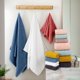 thumbnail image 5 of Nvzi 6 toallas de baño grises, 34x74 cm, de algodón puro, para ducha, toallitas corporales ultrasuaves y absorbentes, toallas faciales ideales para el baño., 5 of 5