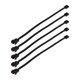 thumbnail image 1 of 5pcs 4 Pin PWM Case Pertenencia Al Ventilador Cable Alimentación Extensión para Enfriamiento CPU, 1 of 6