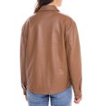 thumbnail image 5 of S.E.B. by Sebby Faux Leather Shacket, Oversize Shirt Jacket (Women’s), 5 of 6