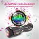 thumbnail image 2 of Hoverboard con Bluetooth, nuevo Hoverboard de color cromado DN6 con ruedas todoterreno de 6,5 "de ancho, altavoz inalámbrico incorporado, luces LED brillantes Hoverstar  DN6-6.5, 2 of 7