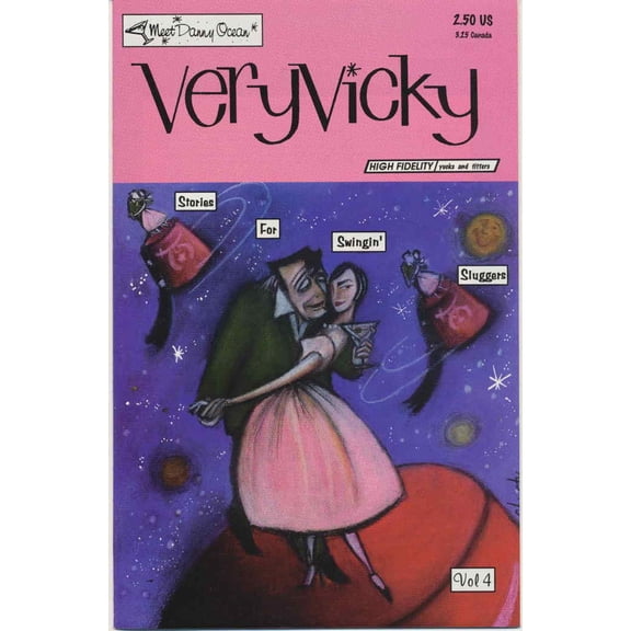 Very Vicky #4 VF ; Iconografix Comic Book