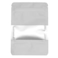 thumbnail image 2 of Worgeous White Stand Up Reclosable Zip Bag with Clear Window for Food Storage Made of Aluminum Foil and PE 10x15+3, 2 of 6