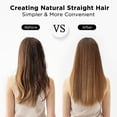 thumbnail image 4 of Air Straightener Flat Iron, IG INGLAM 2 in 1 Wet to Dry for Hair Styling, 200 Million Negative Ions, No Heat Damage for All Hair Types, Light Pink, 4 of 8