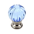 thumbnail image 5 of Tahoe - Glass, Knob 1-1/4" dia. Polished Chrome/Rose, 5 of 7