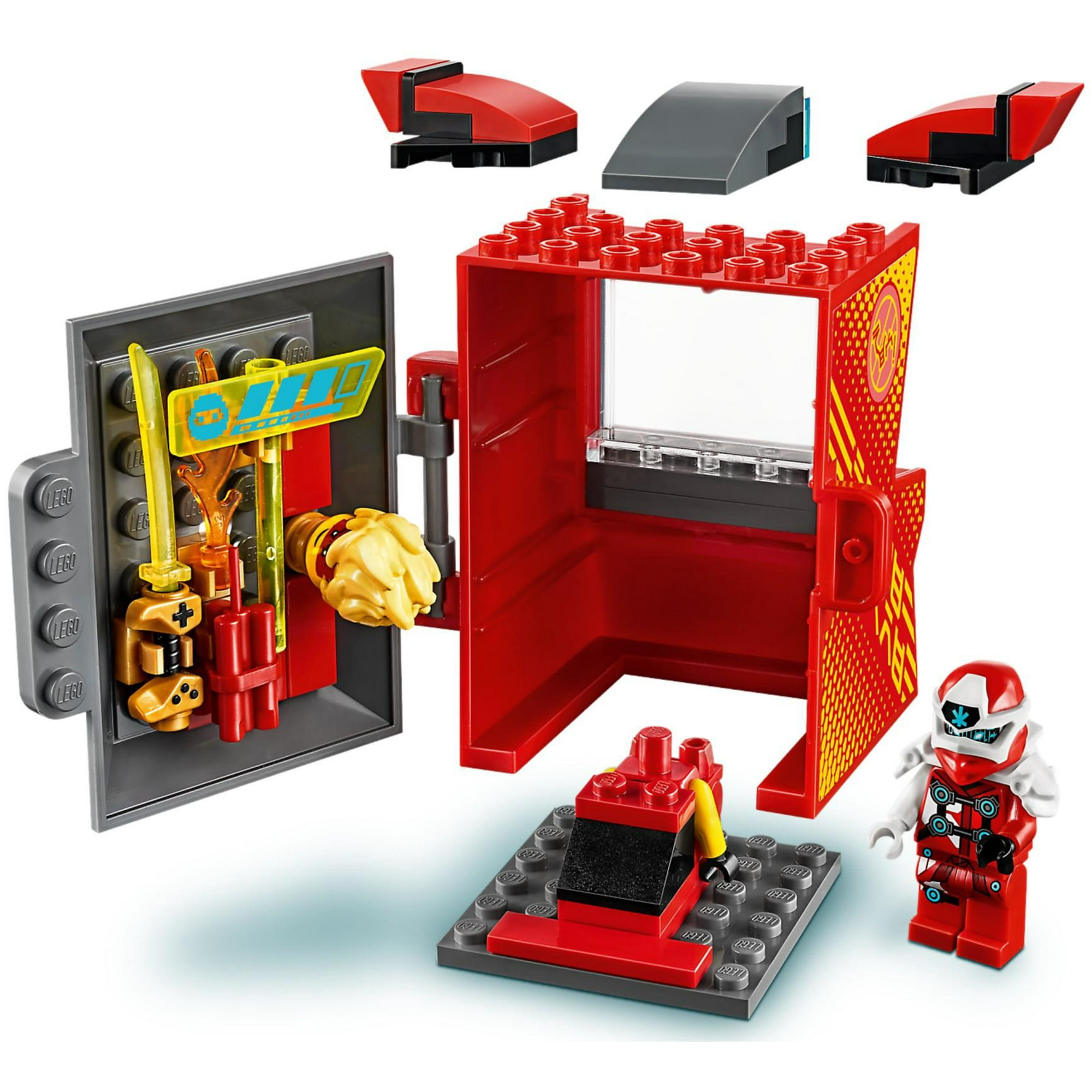 LEGO NINJAGO Kai Avatar Arcade Pod 71714 Mini Arcade Machine Building Kit New 2020 49 Pieces Walmart