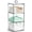 3 Tier-Clear, variant on IWNTWY Qtip Holder Dispenser with Wood Lid, 3 Compartment Acrylic Bathroom Organizer for Cotton Swab, Cotton Pad