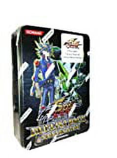 Konami Yugioh 5Ds 2011 Duelist Pack Collection Tin Frozen Fitzgerald, Underground Arachnid, Zeman The Ape King Hundred Eyes Dragon Tabletop_Game