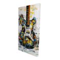 thumbnail image 1 of Guitare Colorée Abstraite - Toile 24"x48 Pouces - Impression sur Demande, 1 of 5