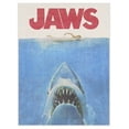 thumbnail image 2 of Men's Jaws Retro Distressed Poster Graphic T-Shirt, 2 of 5