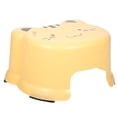 thumbnail image 1 of OUNONA Cartoon Cat Design Mini Step Stool for Potty Training Lightweight Anti Skid Kitchen Stool for Toddlers Easy to Clean 8.8 X 7.5 X 4.5 Inch, 1 of 8