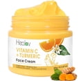thumbnail image 1 of Crema facial Healov con cúrcuma para iluminar la piel, 50 g/50 ml, 1 of 8
