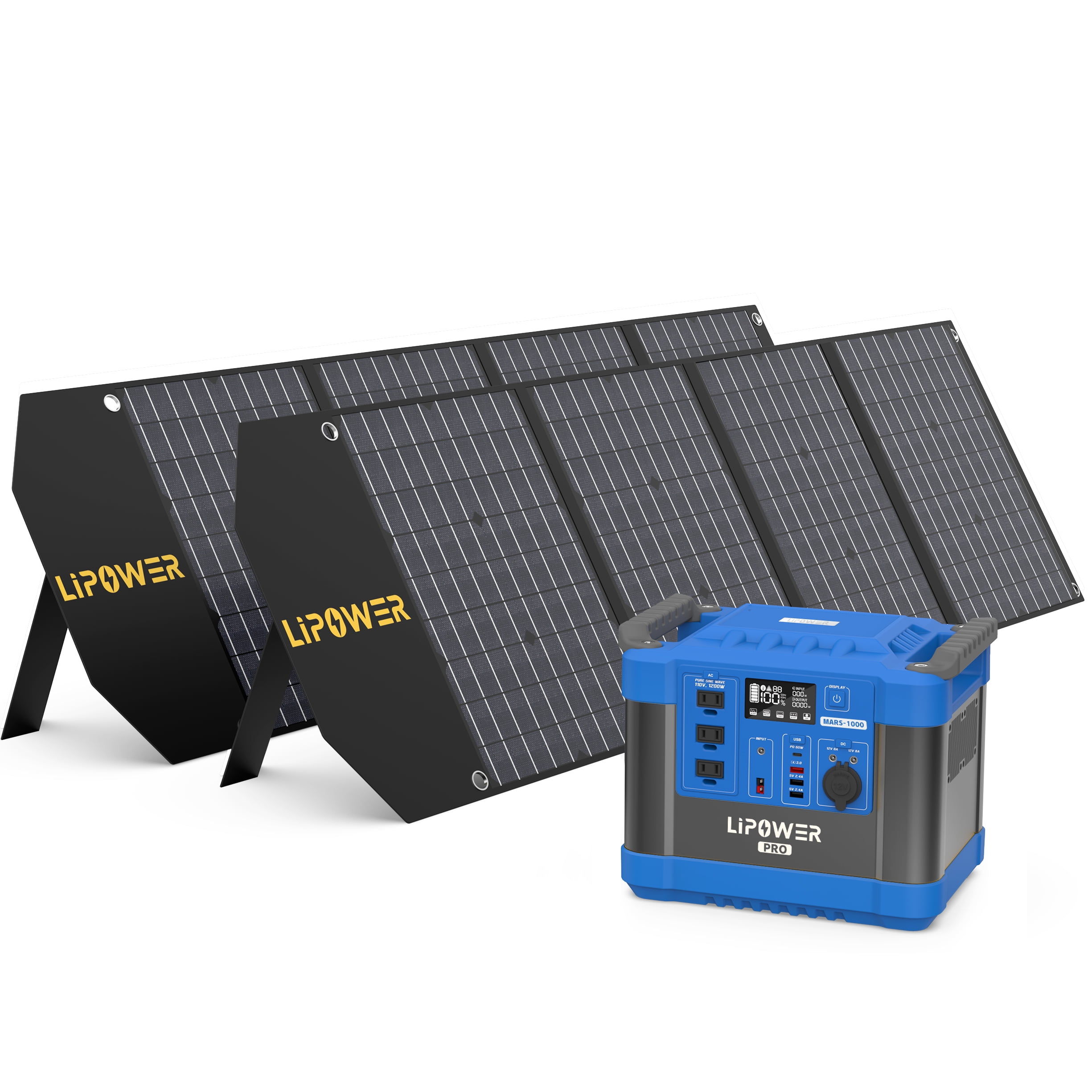 BougeRV Fort 1000 1120Wh Portable Power Station with 1200W Output