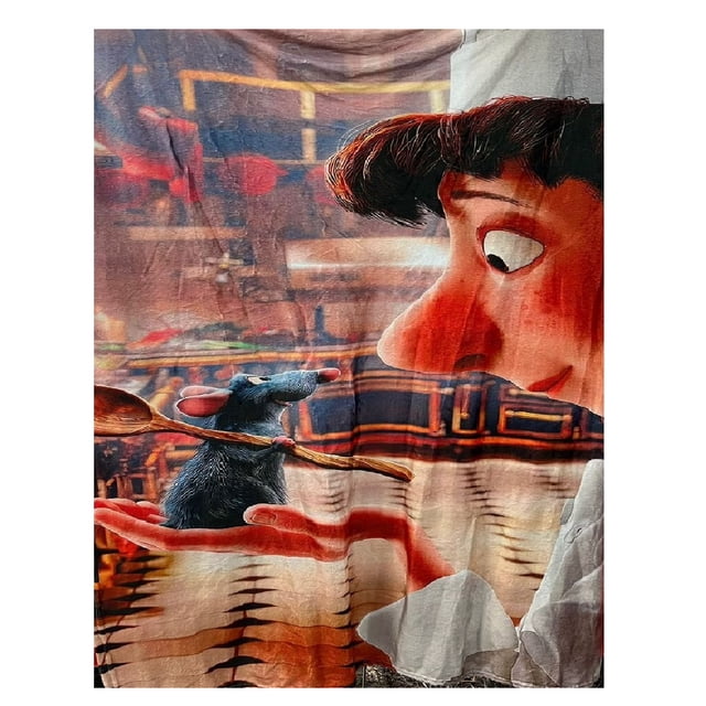 Exclusiva! Cobija Frazada Ultra Suave Ratatouille