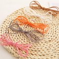 thumbnail image 3 of LCXmlly Gift Packing Ribbon 50 Yard Raffia Ribbon Soft Suede Texture Solid Color break Cuttable DIY Narrow Gift Packaging Christmas Decorations Raffia, 3 of 8