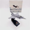thumbnail image 5 of 1:100 EF2000 Fighter Model Military Fighter Aircraft Model Alloy Simulation Collection Display Toys, 5 of 9