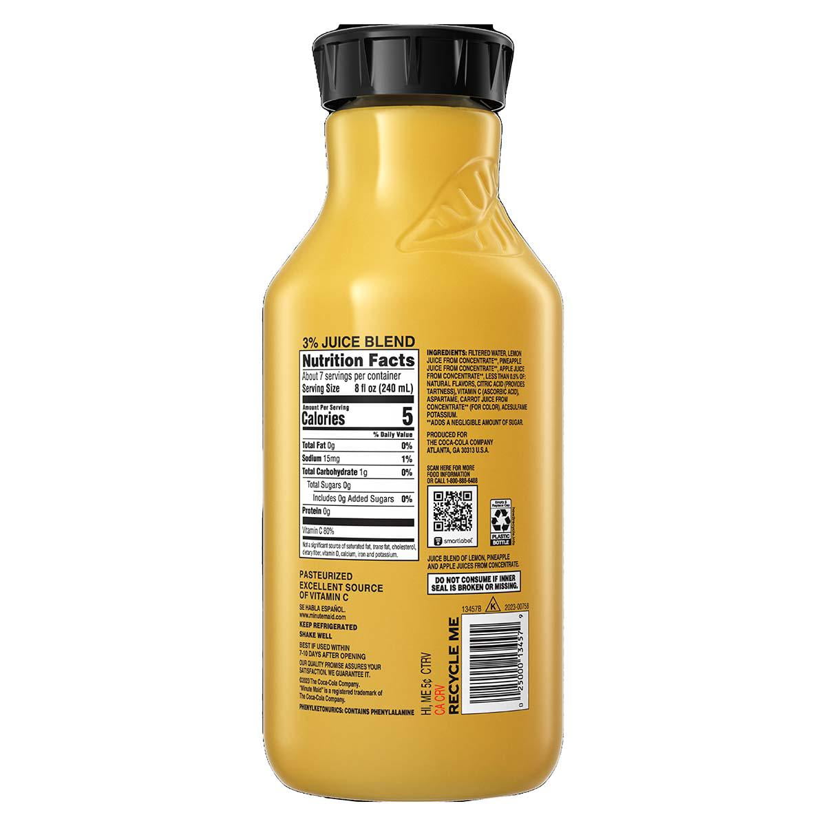 2 Pack Minute Maid Zero Sugar Pineapple