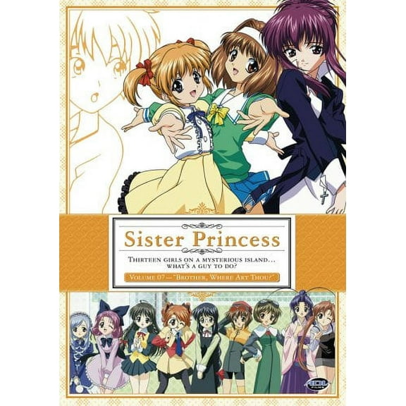 Sister Princess, Vol. 7: Brother Where Are Thou? [DVD] NEW