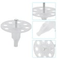 thumbnail image 4 of Uxcell 50mm Perforated Insulation Pins, 50 Set Insulating Nails Wall Plug Plastic Expansion Bolts for Fixing Foam Board, 4 of 6