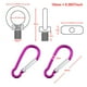 thumbnail image 5 of Riwesomey 8 unids/set tope de riel de toldo RV portátil extraíble reutilizable accesorios de gancho de repuesto de automóvil para rieles de Accesorios para vehículos recreativos, 5 of 6