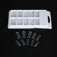 thumbnail image 6 of Mgaxyff 100pcs Clear Nail Form Full Cover Quick Building Gel Mold Tips Nail Extension  Manicure Tool,  Mold Tips, Nail  Extension, 6 of 8