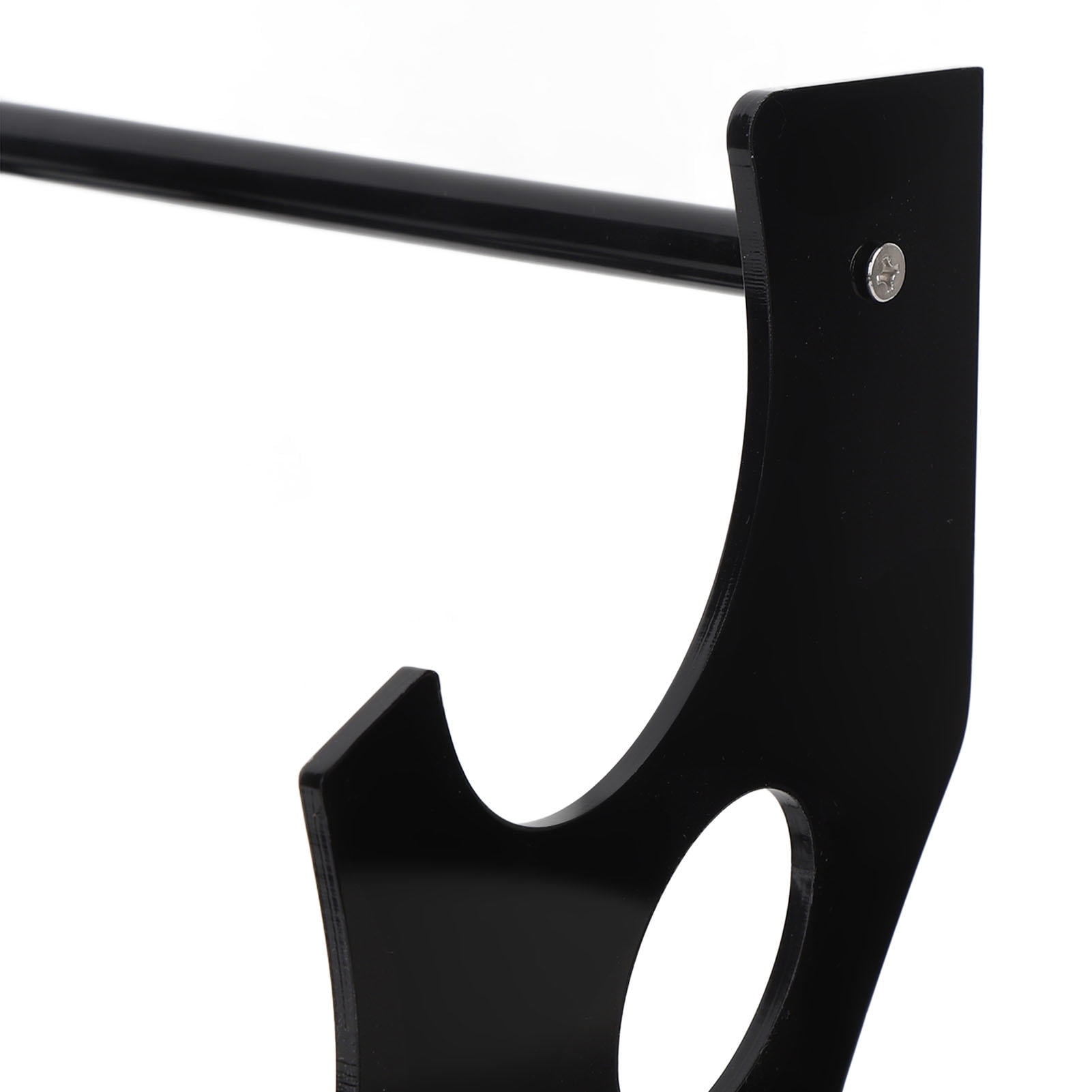 LAZIOEGR 4 Tier Acrylic Lightsaber Sword Display Stand Versatile Desktop Weapon Holder Rack for Katana Wakizashi Samurai Swords Martial Arts Weapon Stands Home Decoration (12.6 inches / 32 cm)