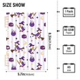 thumbnail image 2 of FORMRS 1-Subject Spiral Notebook 8" x 5" College Ruled 60 Refillable Sheet A5 Hard Cover, Purple Halloween Gooses, 2 of 7