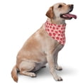 thumbnail image 2 of Rateoe Strawberry And Flowers Drawing Dog Bandanas Washable Cotton Triangle Cat Scarfs ,Pet Scarf for Small Medium Large Dogs and Cats, 2 of 6