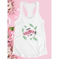 thumbnail image 3 of Happy Mother's Day Nature  Racerback Tank Women -Image by Shutterstock, Female x-Small, 3 of 4